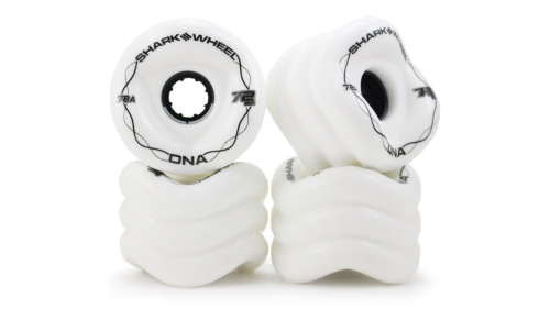 SHARK WHEEL 72MM, 78A DNA WHITE